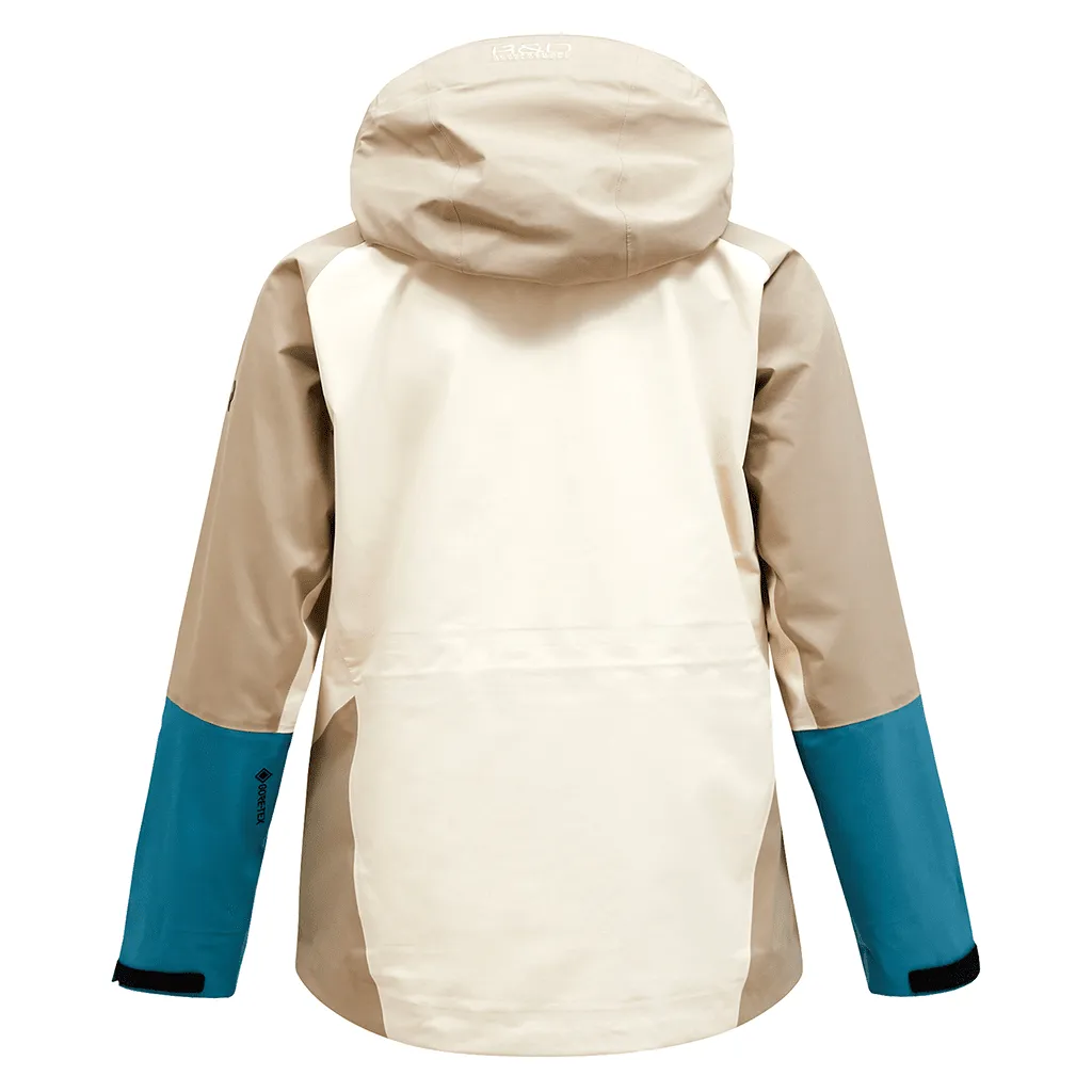 Vislight Gore-Tex® C-Knit 3L women's jacket - Avid beige / Sang fog / Hydro fresh