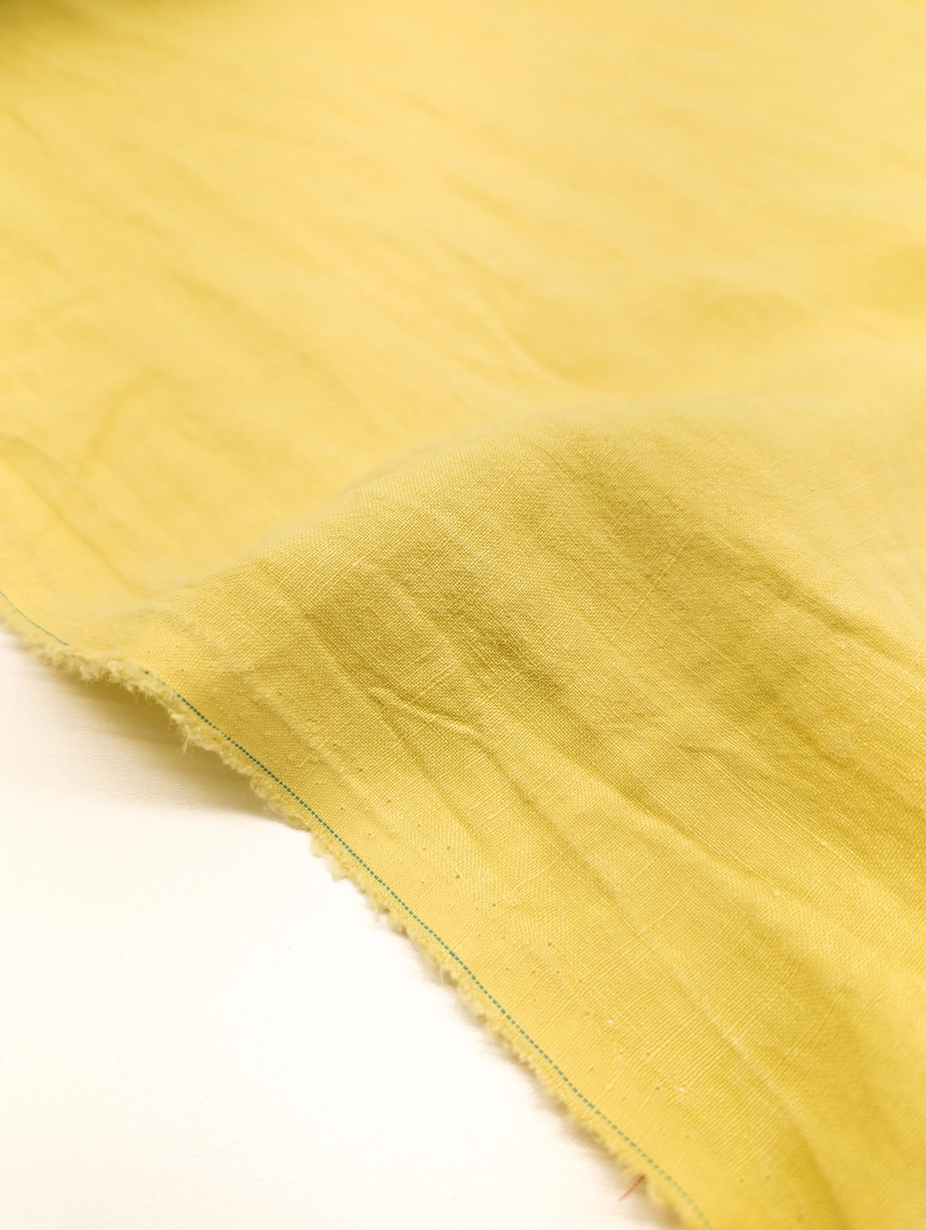 Washed Linen - Lemon Lime