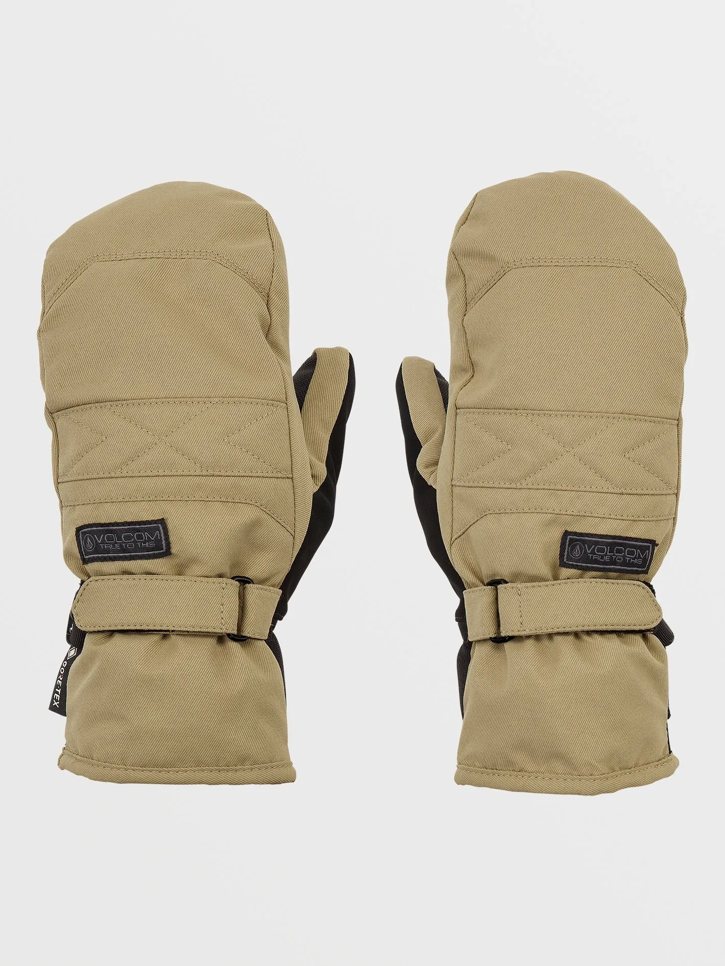 Womens Peep Gore-Tex Mitts - Dark Khaki