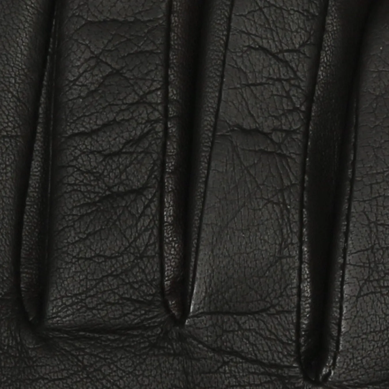 Women's Single-Point Fleece-Lined Leather Gloves