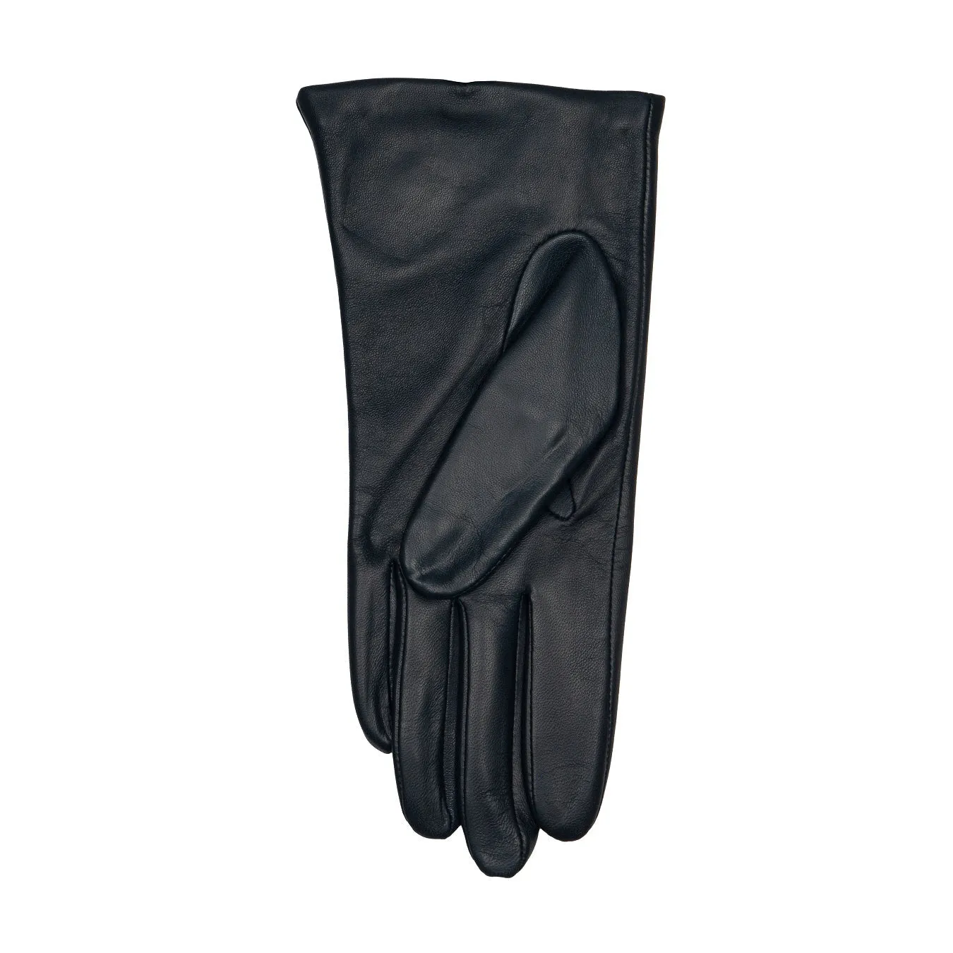 Women's Single-Point Fleece-Lined Leather Gloves