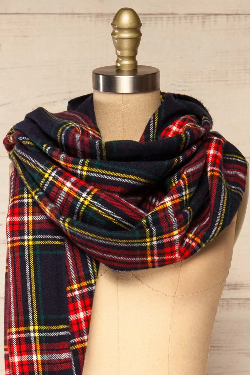 Zapolli | Plaid Scarf