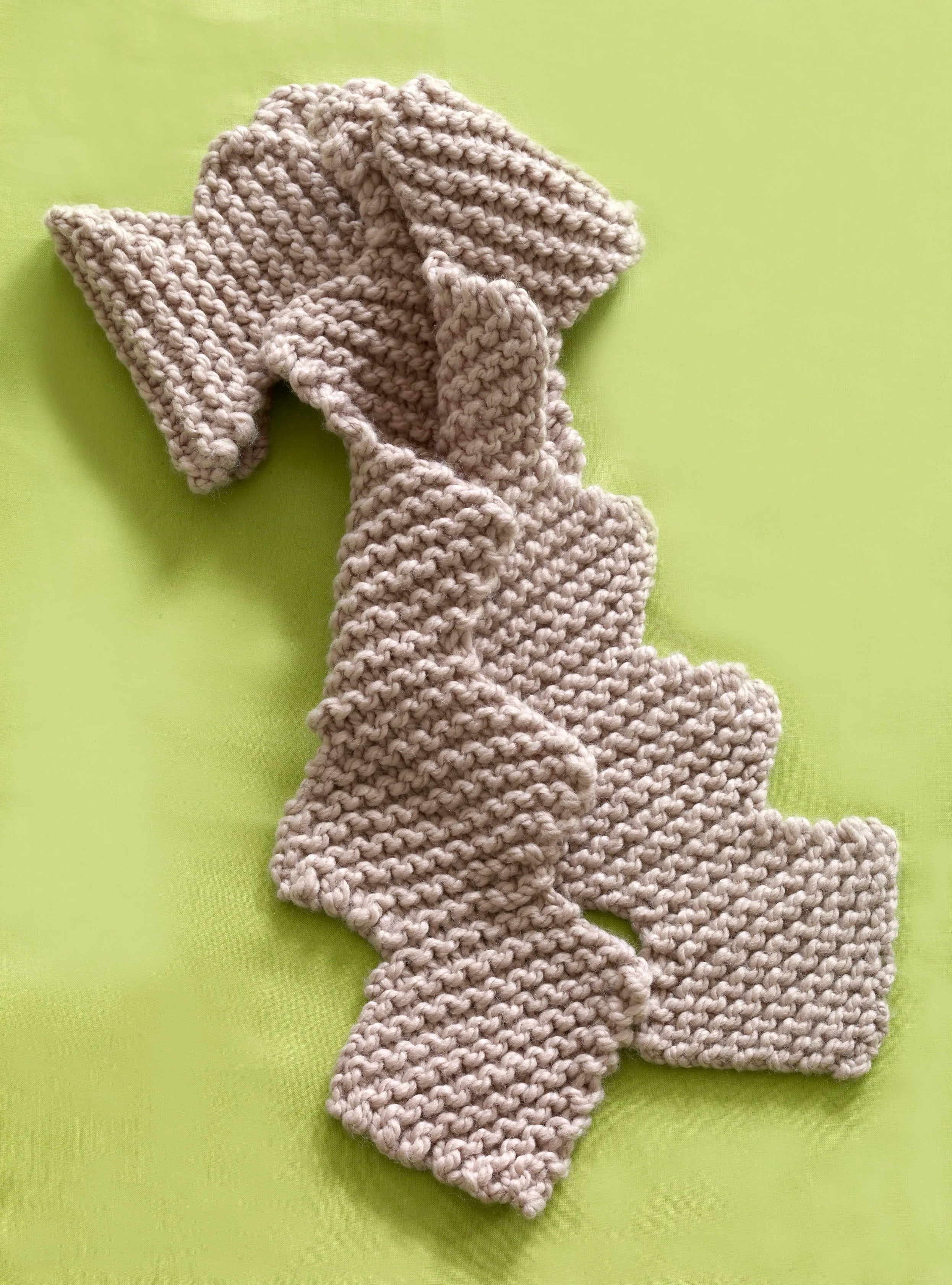 Zig Zag Remix Scarf (Knit) - Version 1